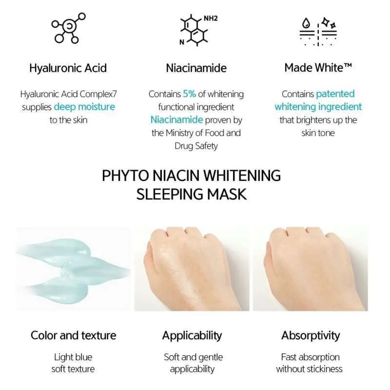 [BPOM] NACIFIC Phyto Niacin Whitening Sleeping Mask