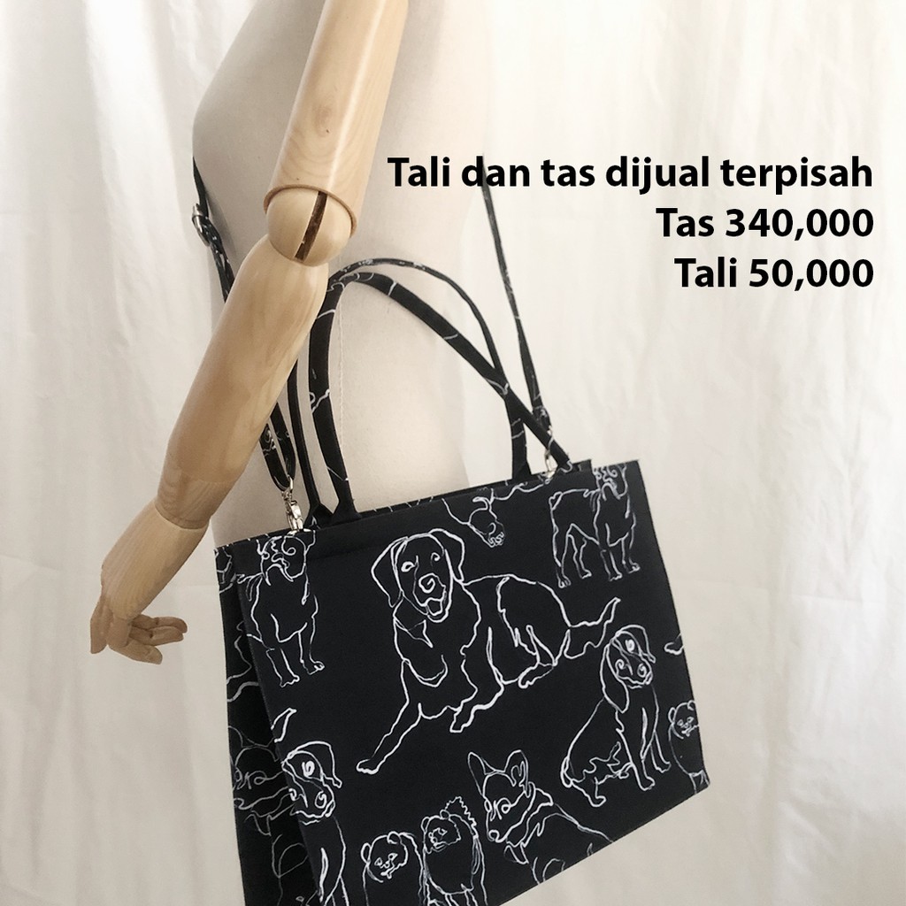 Strap Tas Tipis - Seri Guguk Corat Coret