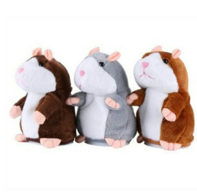 Boneka Hamster Bicara / Talking Hamster Import