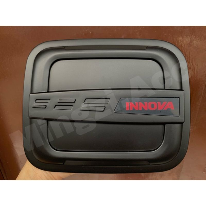 INNOVA 2006 2008 2010 2012 2015 TANK COVER TUTUP BENSIN HITAM BLACKDOP