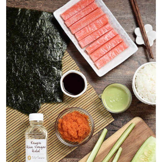 

Produk Eksklusif MURAH 5 lembar NORI SUSHI HALAL / nori manjun / rumput laut HALAL MUI Berkualitas