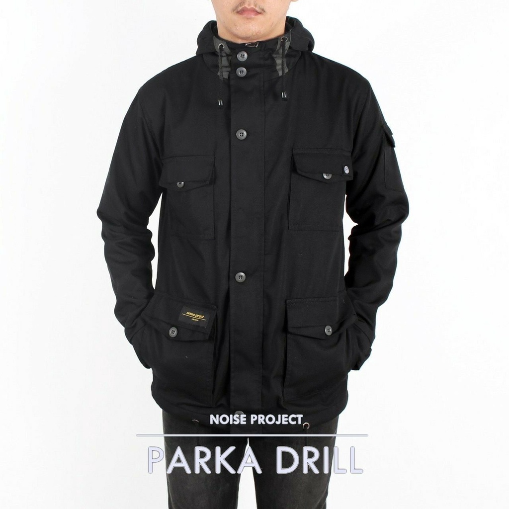 PARKA JACKET DRILL NOISE PROJECT ORIGINAL