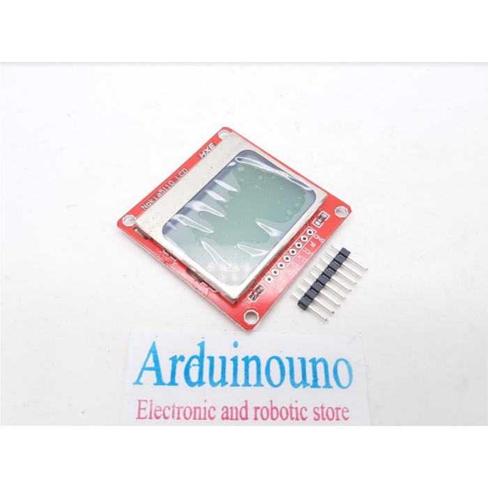 Red LCD Graphic Nokia 5110 84x48 Module Display for Arduino raspberry