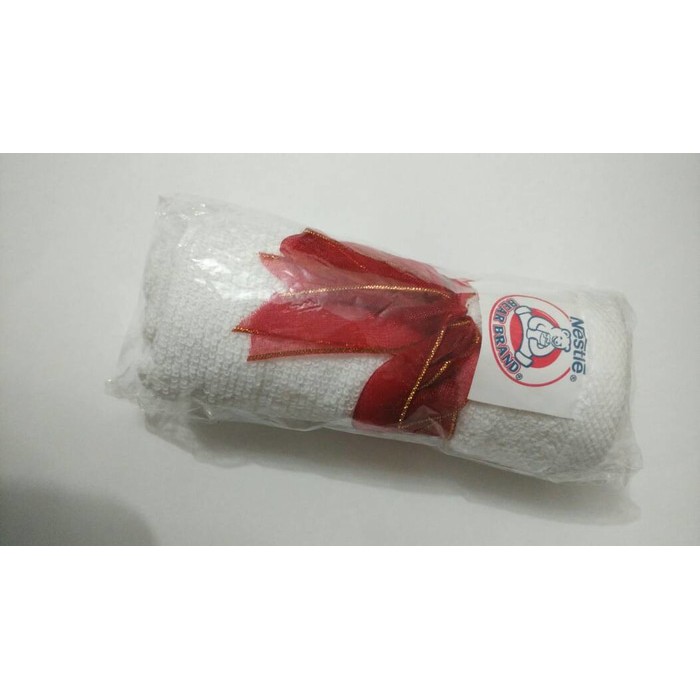 Handuk B Sport Muka Kecil Simple Travel Magic Towel Lap Putih Polos