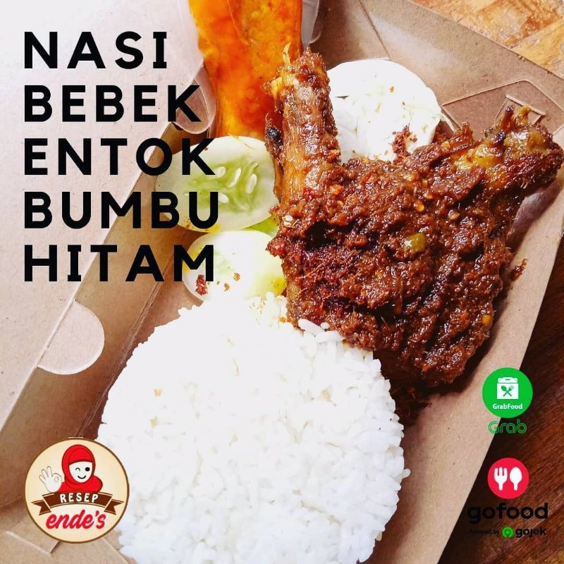

Nasi Entok Bumbu Hitam