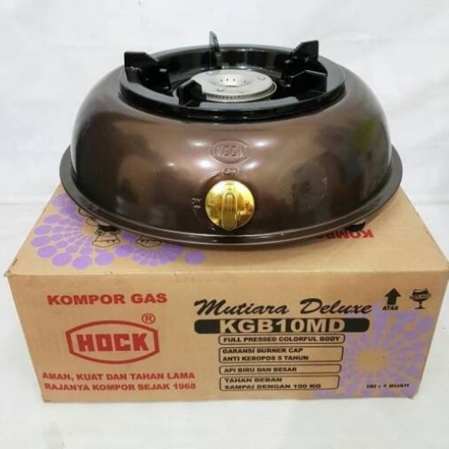 Hock kompor gas LPG 1 tungku KGB10MD - 100 mutiara Deluxe ...