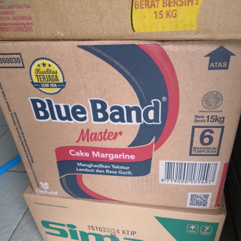 

Blue Band master margarin 15kg gojek