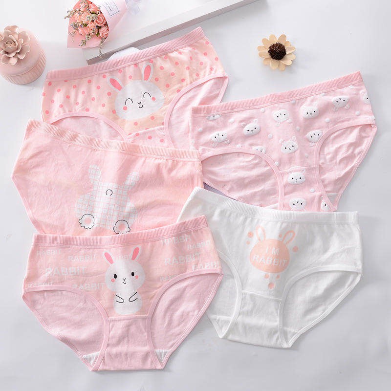 VS - Jepang CD imut fashion Undies Celana Dalam Wanita Polos high quality katun import CD C67