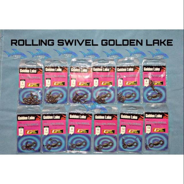 ROLLING SWIVEL GOLDEN LAKE