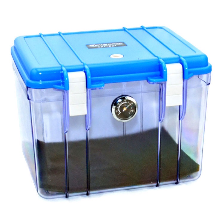 Dry Box Kamera Kotak Kering dengan Dehumidifier Size S - DB-2820 - BIRU