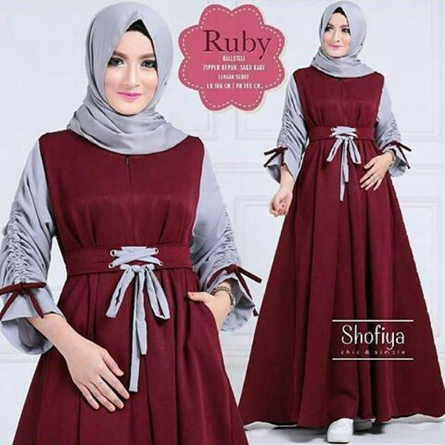 ruby dress