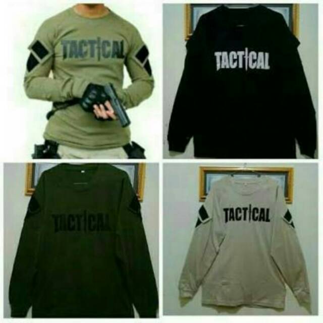  Baju  tactical  lengan  panjang  kaos panjang  lengan  panjang  