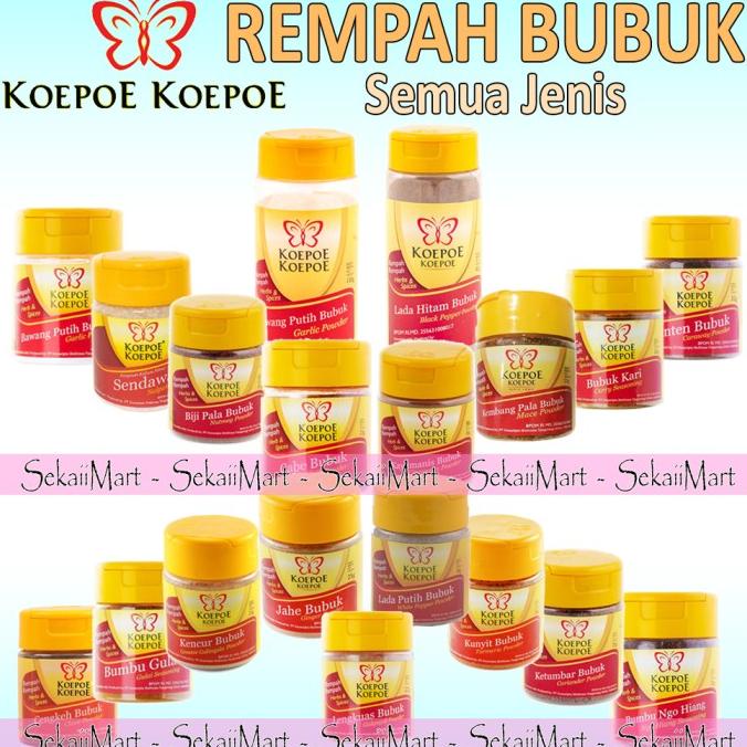 

PROMO KOEPOE KOEPOE Rempah Bubuk Semua Jenis - Kupu Kupu Spices All Variant MURAH