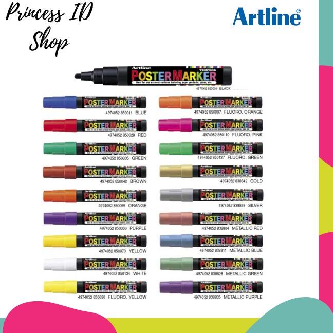

[KODE PDZQ8] SPIDOL POSTER MARKER ARTLINE EPP-4