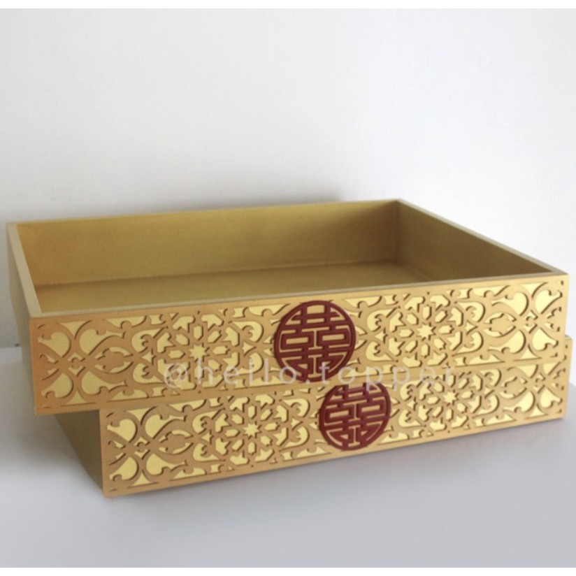 Sangjit Tray 30x40 / Tray Seserahan / Baki Sangjit Tray / Baki