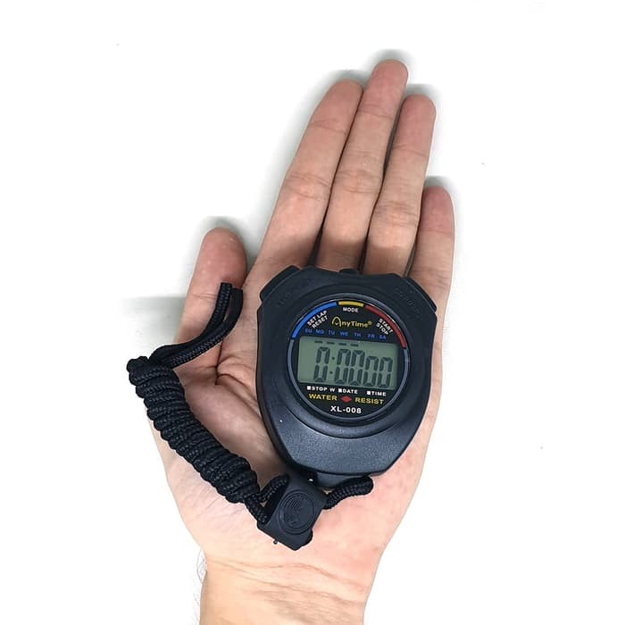 New Arrival STOPWATCH ANYTIME XL-008 XL 008 PENGHITUNG WAKTU SPORT WATCH TIMER Low Price!