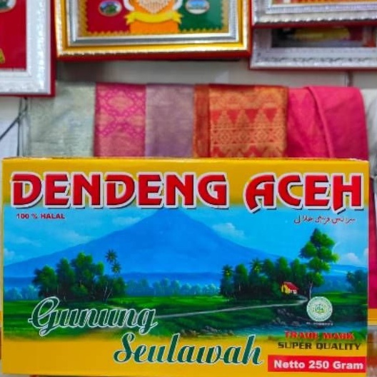 Dendeng sapi gunung seulawah 250gr