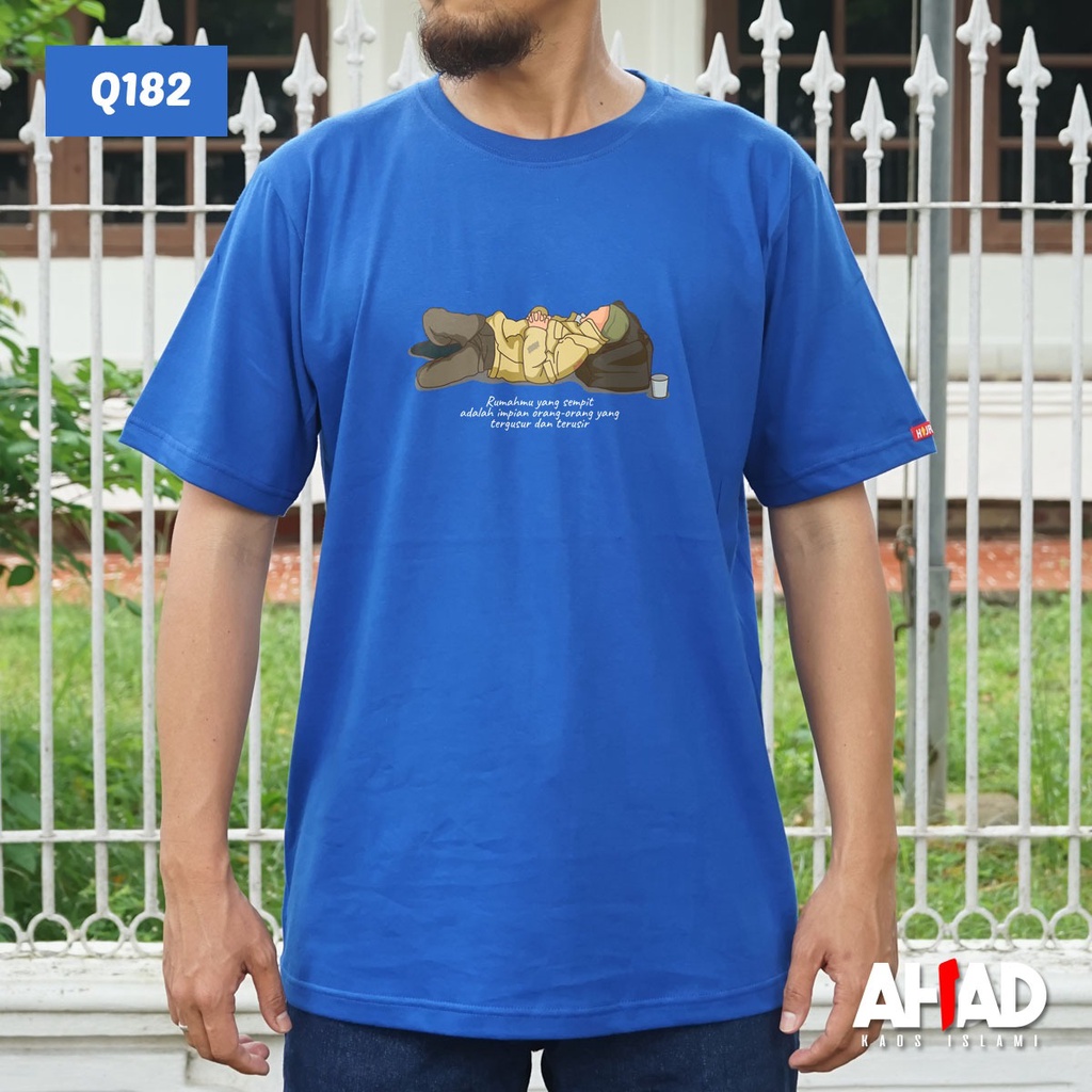 Kaos Islami Ahad - Rumahmu yang sempit Q180