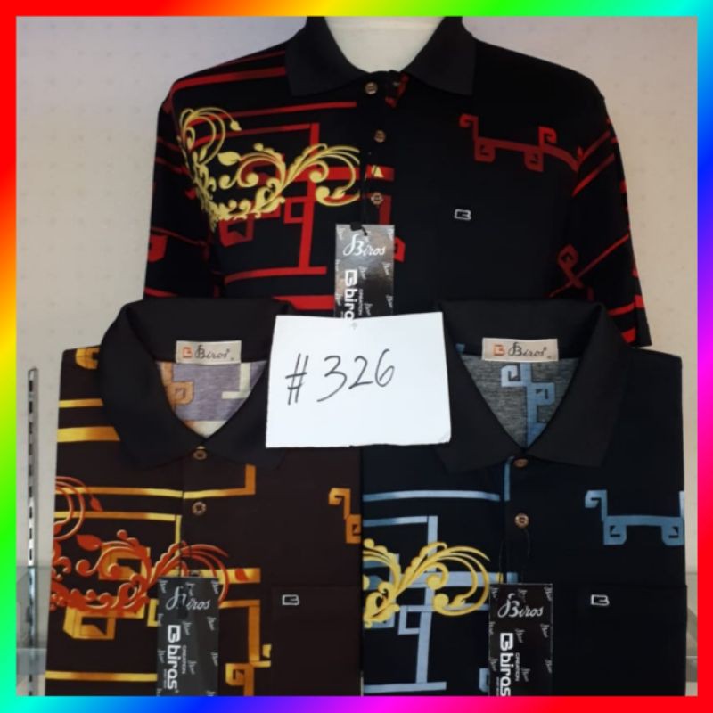 biros 326 men t.shirt platinum lengan pendek
