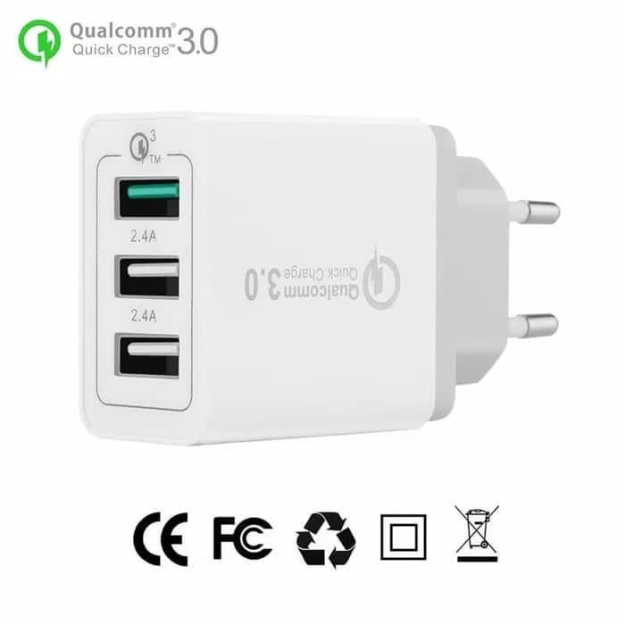 TC Travel Charger Qualcom 3.0 Ori Fast Charging