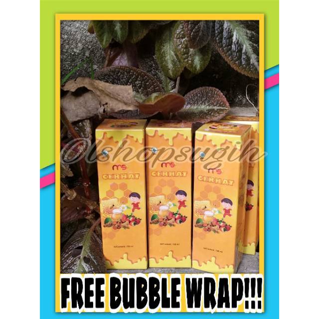 MADU MSI CERHAT 100% ORIGINAL PENGGANTI SMART KIDS - TERMURAH-PENAMBAH NAFSU MAKAN