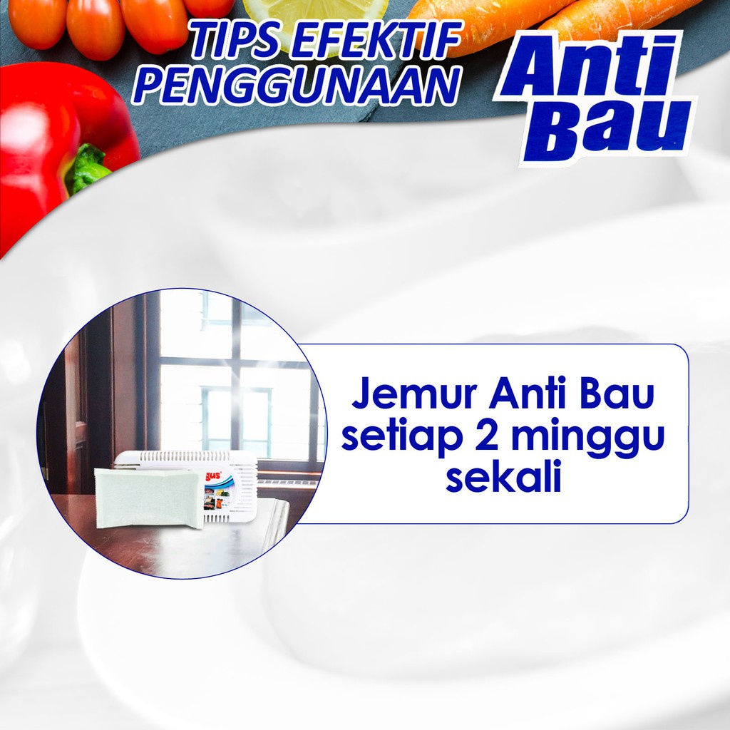 BAGUS Anti Bau Kulkas 60gr dan 40gr