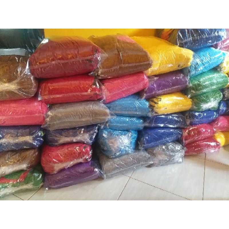 sarung bantal bulu/guling bulu rasfur paket (2bantal+1guling)