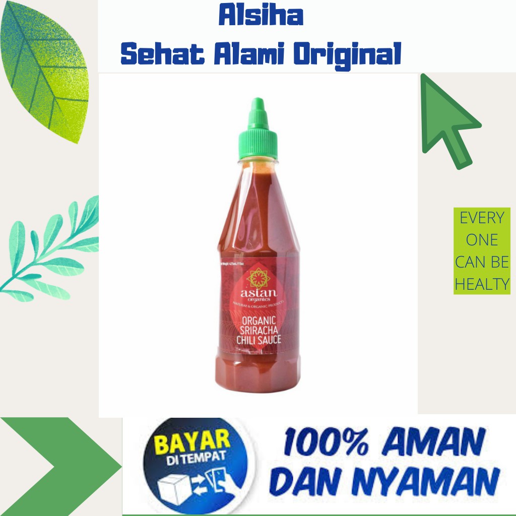 

Saus Pedas Asian Organic Sriracha Chili Sauce 435ml