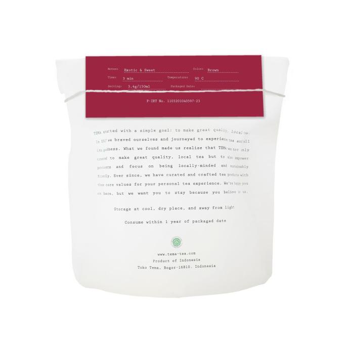 

[[BISA COD]] TEMA Tea Large Pouch - Cosmopolitan / Black Berries Tea - 100gr FREE ONGKIR Kode 1270