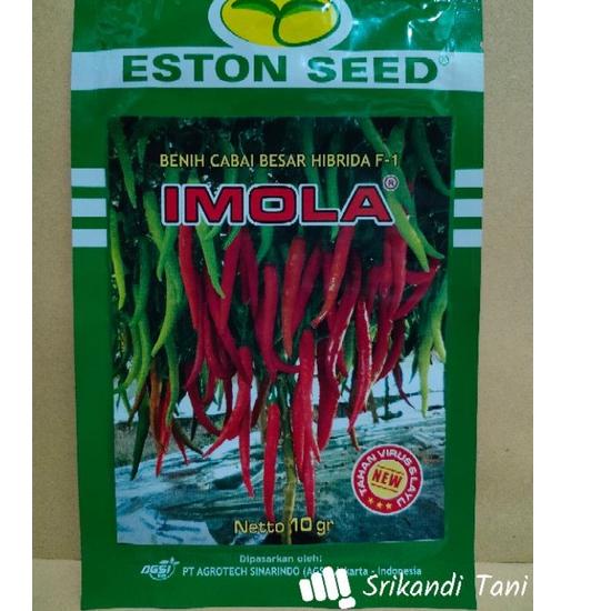 Model Baru.. Cabe Besar Imola New F1 Cabe Besar Hibrida New Imola Buah Lebat Kemasan 10gr Original P