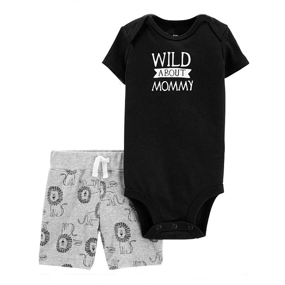 Setelan Jumper 2in1 Catell Love Anak Bayi Laki atau Perempuan/ Setelan Jumper 2in1 Import