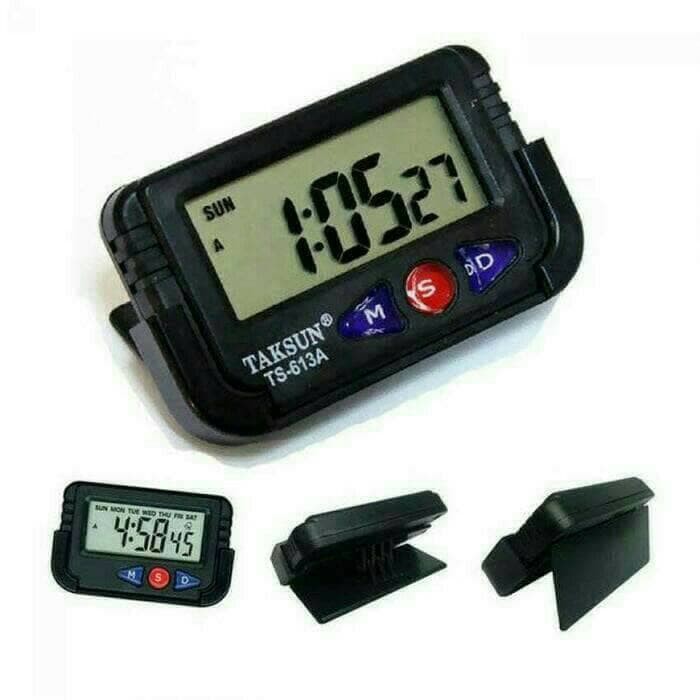 Jam Digital Mobil / Jam Mobil Kecil Murah + Gratis