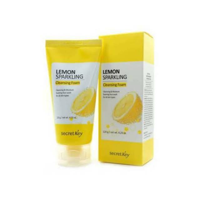 Secret Key Lemon Sparkling Cleansing Foam