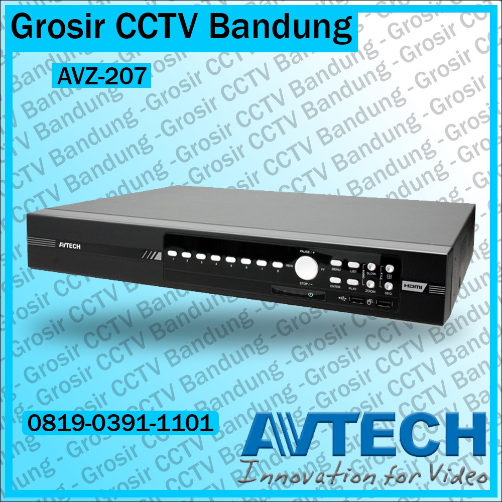 DVR 8 CHANNEL AVTECH TRIBID AVZ-207