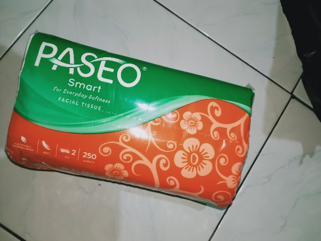 Tissue Paseo Smart Refill  Isi 250 Lembar . Tisu  Tisue Paseo