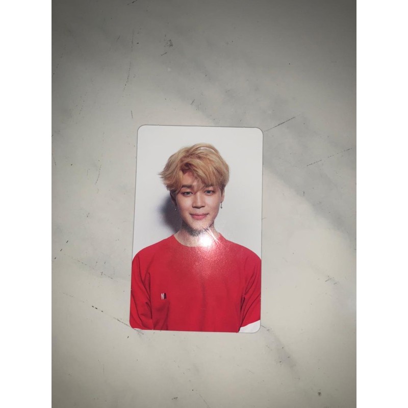 ( preloved album ) her v fullset photocard / pc jimin (baca deskripsi)