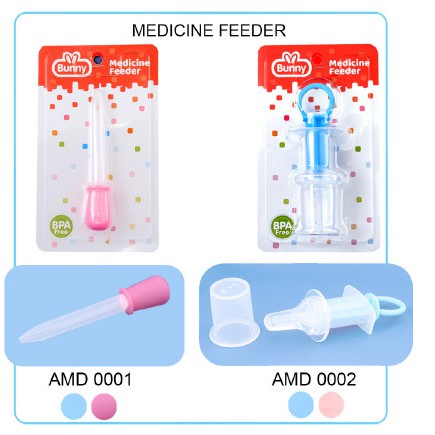 Morinz Lusty Bunny Medicine / Stringe Feeder Dropper Pipet ASI Tetes Obat