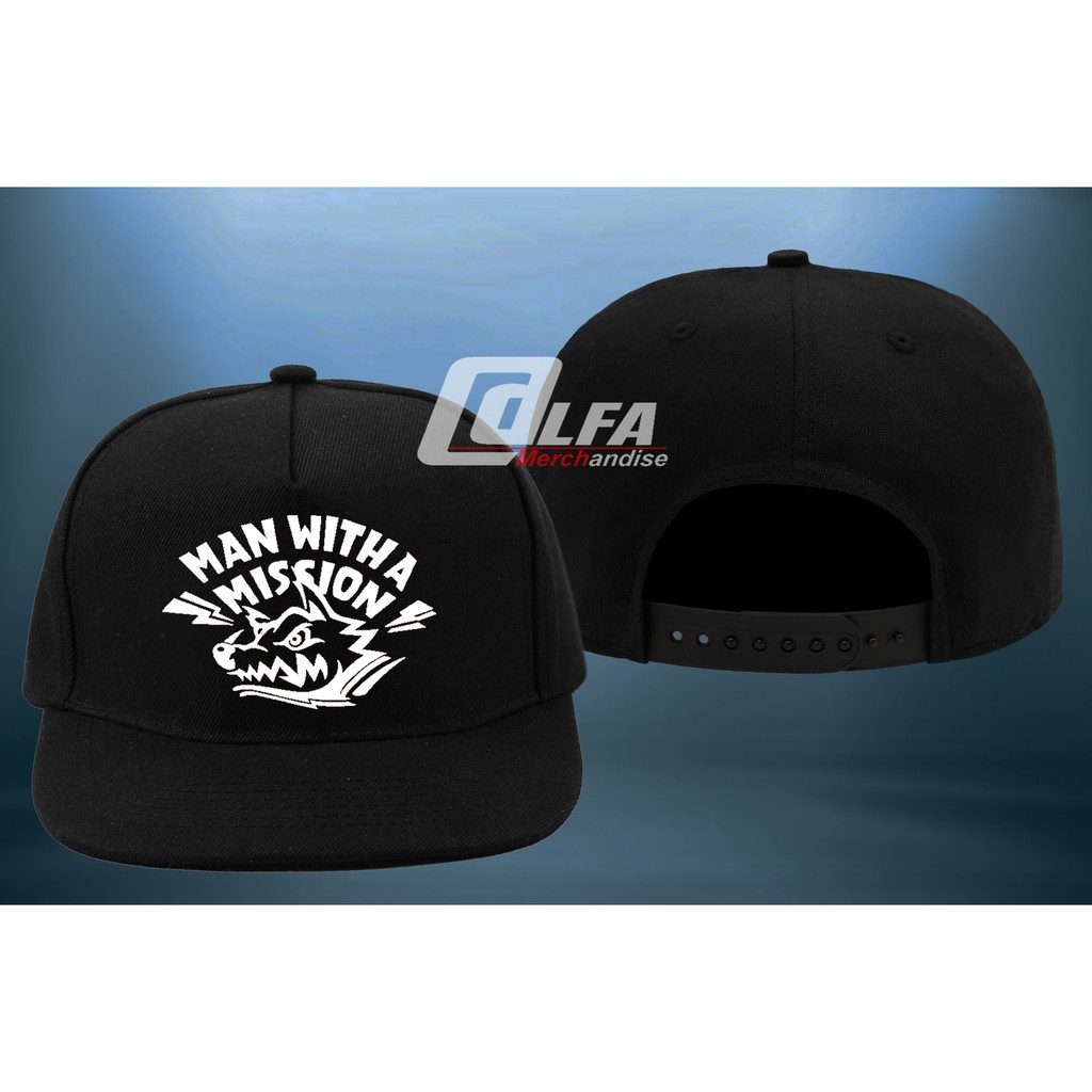 KEREN Topi Snapback MAN WITH A MISSION ALFAMERCH