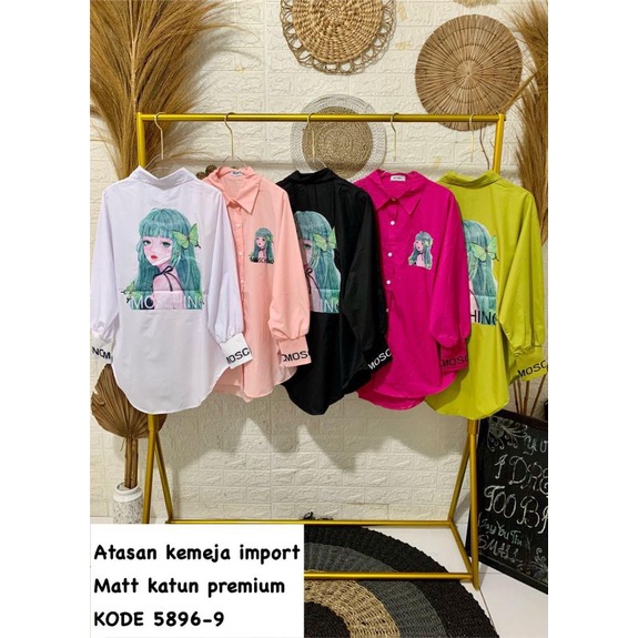 KEMEJA IMPORT PREMIUM // ATASAN IMPORT BKK // TOP IMPORT PREMIUM BKK // ATASAN IMPORT KOREA