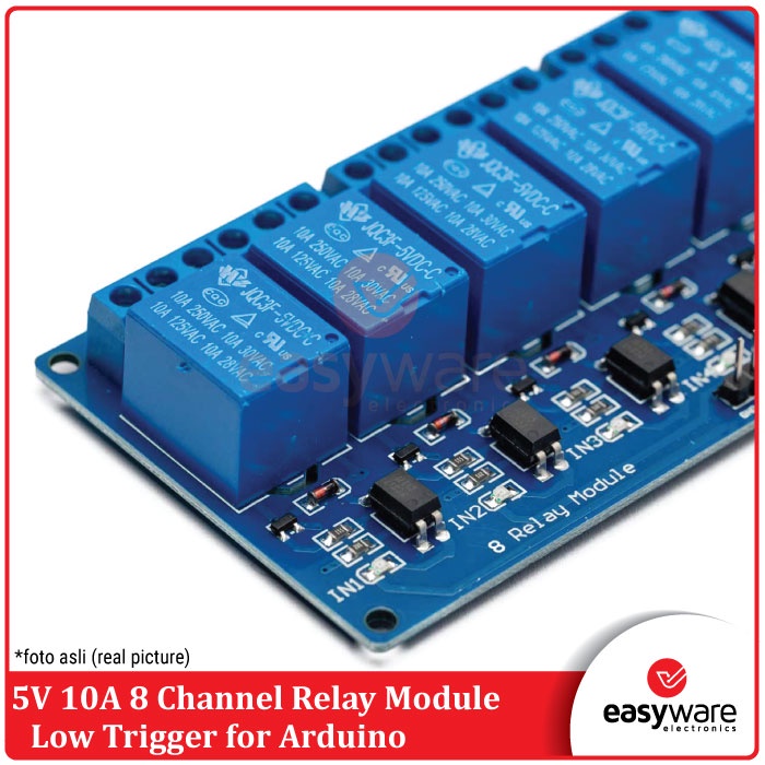 Relay module 8 channel 8 relay module low trigger 5V