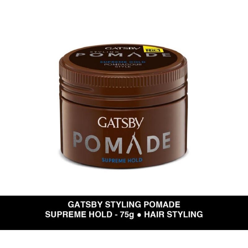 GATSBY POMADE SUPREME GREASE/MINYAK RAMBUT GATSBY