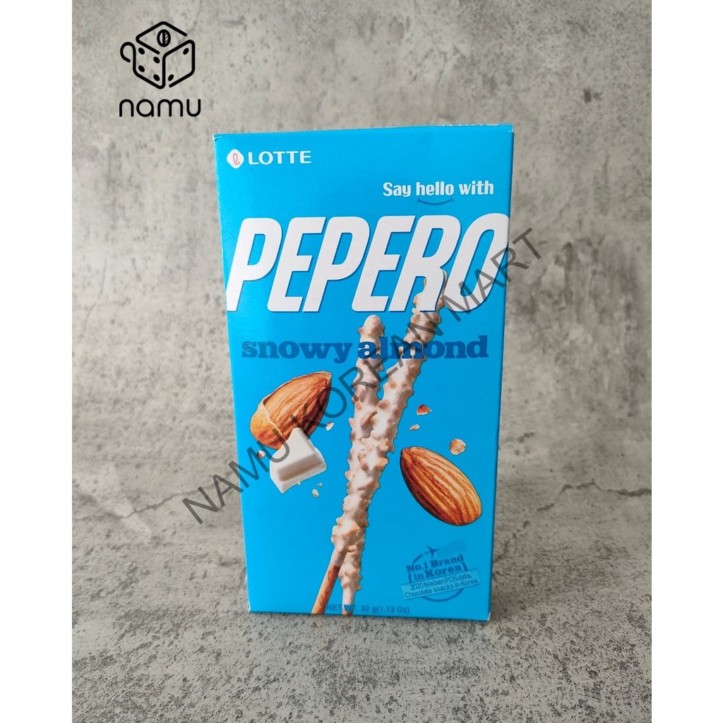 

Lotte Pepero Snowy Almond 32gr - Bist Stick White Chocolate