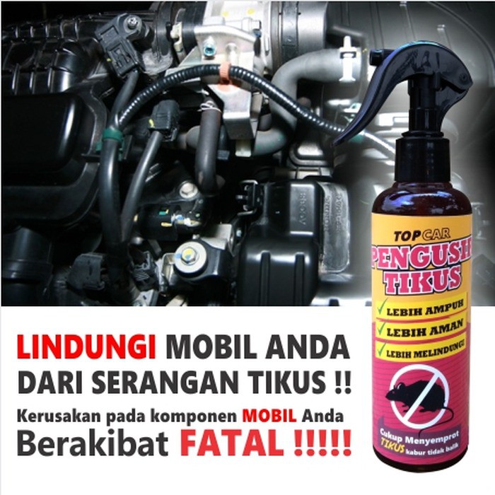 Pengusir Tikus Pelindung Mesin Mobil