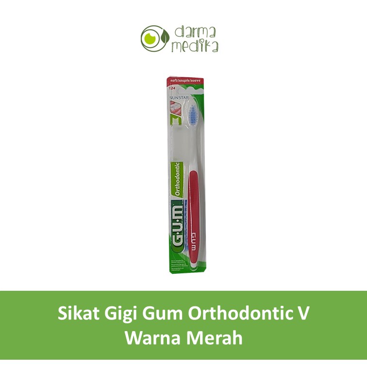 Sikat gigi V behel merk GUM braces orto ortodonti MURAH braket gigi ortho orthodonti