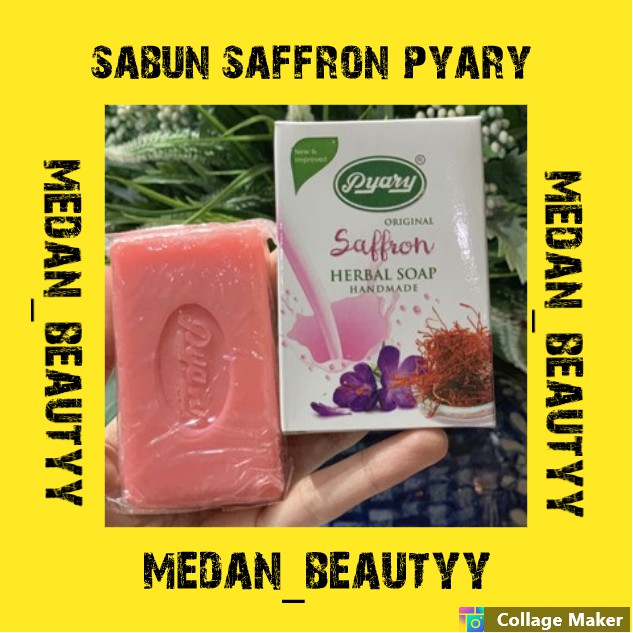 sabun saffron pyary - sabun arab saffron original