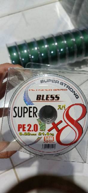 Benang PE Bless X8 50 meter connecting