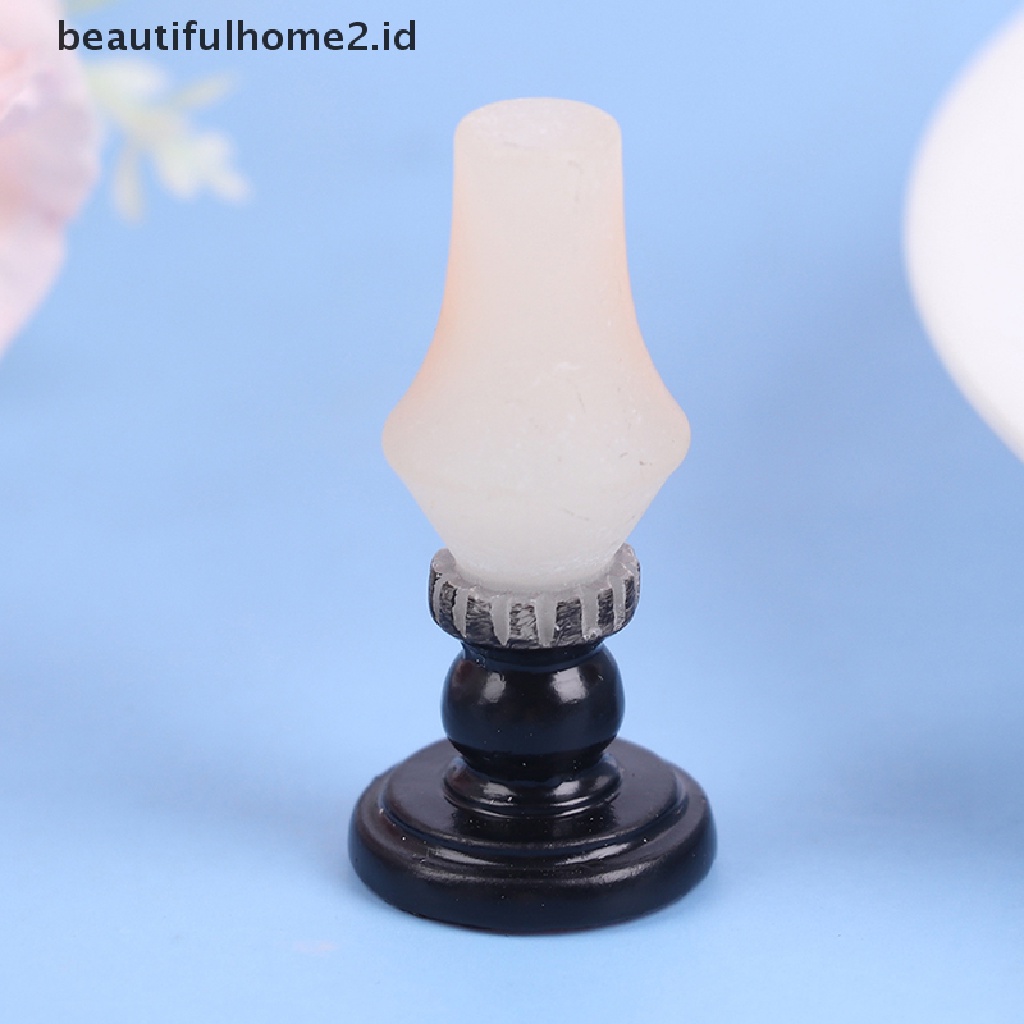 (beautifulhome2.id) Miniatur Tempat Lilin Skala 1: 12 Untuk Aksesoris Rumah Boneka