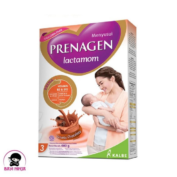 

PRENAGEN LACTAMOM SUSU IBU MENYUSUI COKELAT COKLAT BOX 400G 400 G