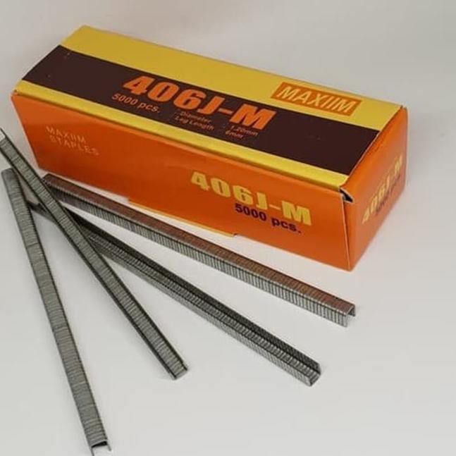 

MAXIIM Isi Staples 406J - Staples Tembak MAXIIM 406J - isi 5000 pcs