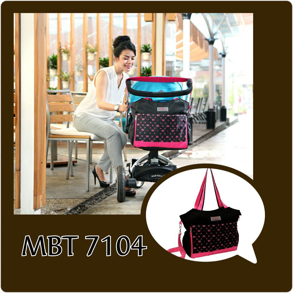 Tas Mom's Baby MBT 7104 Posh Mom Double Side